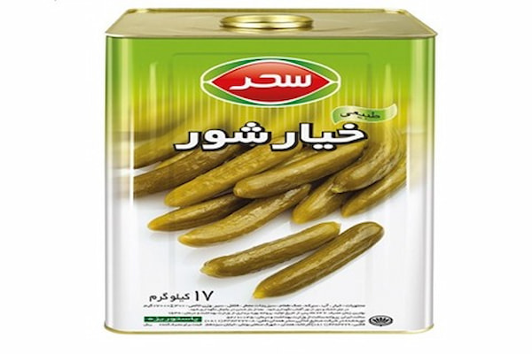 خرید و قیمت خیارشور حلب سحر + فروش صادراتی